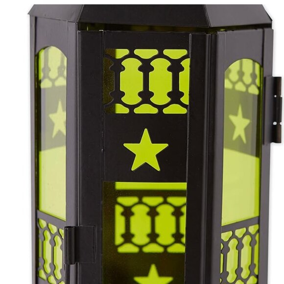 Moroccan Style Collection Serenity Hanging Lamp - Emerald - Picture 2 of 3